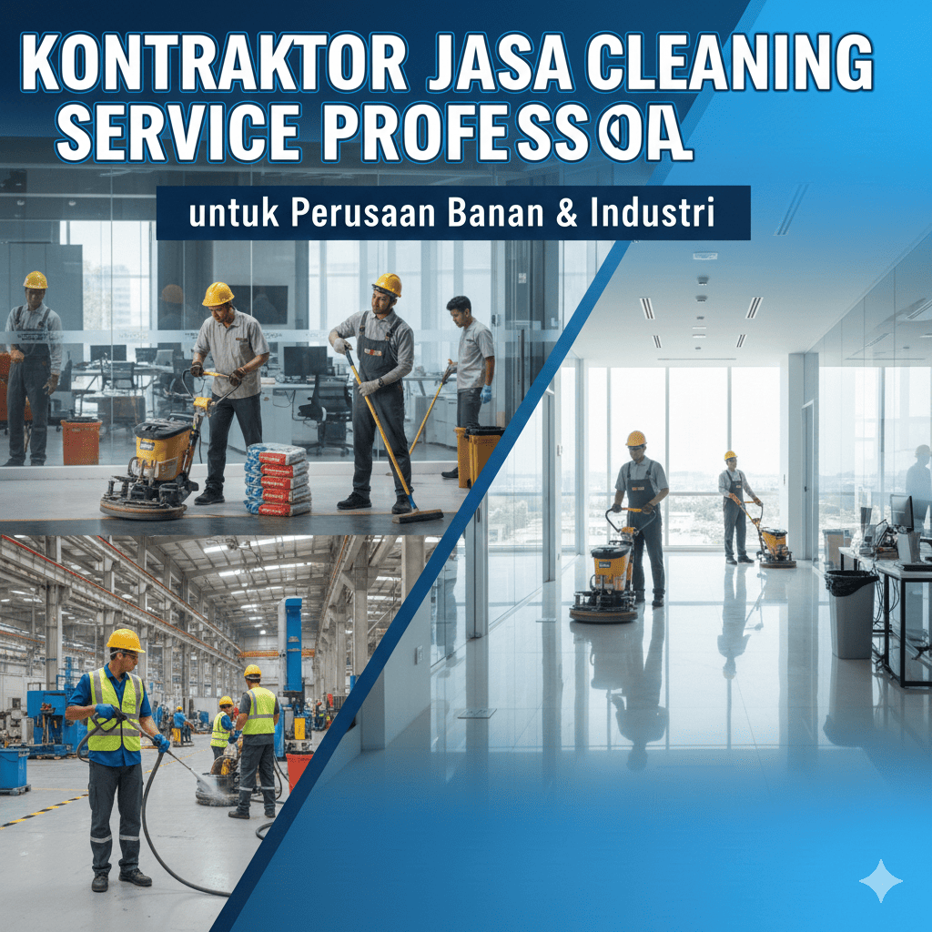 Thumbnail Kontraktor Jasa Cleaning Service Profesional untuk Perusahaan & Industri
